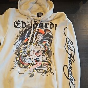 Ed Hardy Hoodie Eagle Skull